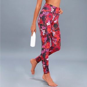 Free people movement Free Love Floral Leggings